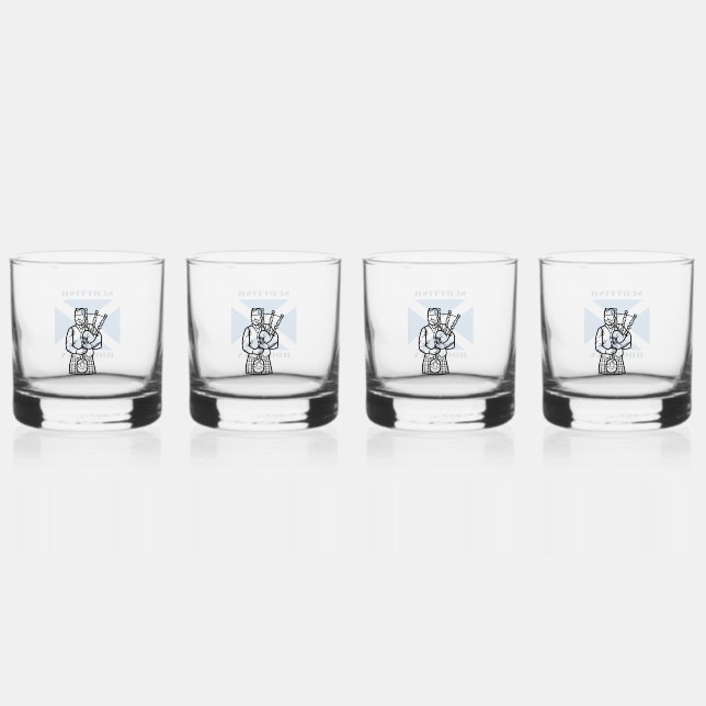 Scottish Hooligan Whiskey Glass Set Whiskyglas (Vorderseite)