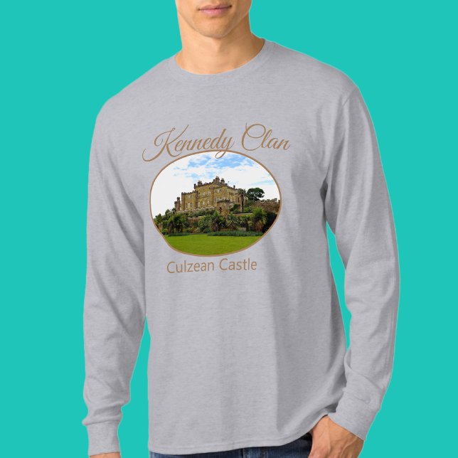 Scottish Kennedy Clan Culzean Castle Foto Family T-Shirt (Von Creator hochgeladen)