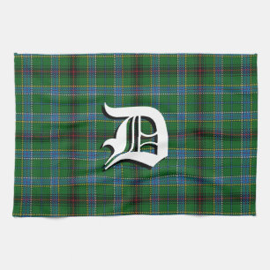 Scottish Kitchen Clan Duncan Tartan Handtuch