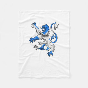 Scottish Lion In St. Andrews Farben Fleecedecke