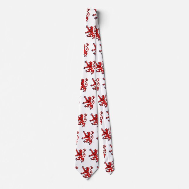 Scottish Lion Rampant Krawatte (Vorderseite)