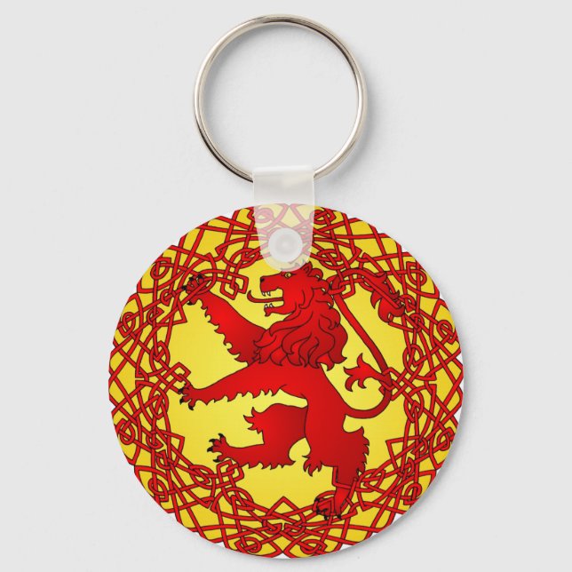 Scottish Lion Schlüsselanhänger (Vorderseite)