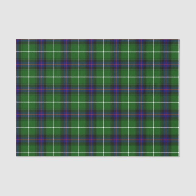 Scottish MacDonald Tartan Seidenpapier (Vorderseite)