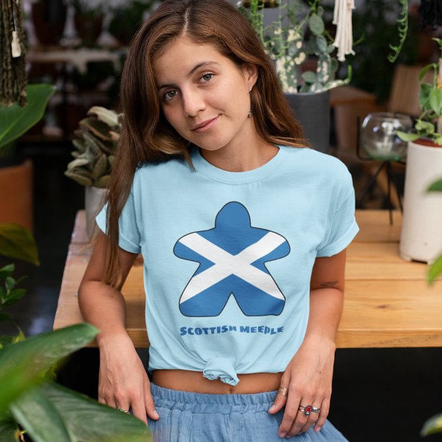 Scottish Meeple Womens Shirt (Von Creator hochgeladen)