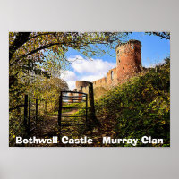 Scottish Murray Clan's Bothwell Castle Foto