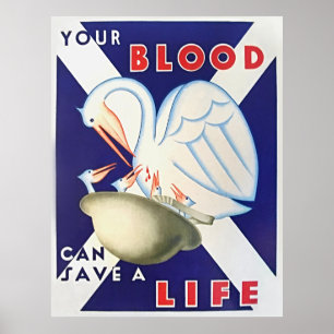 Scottish National Blood Transfusion Association Poster