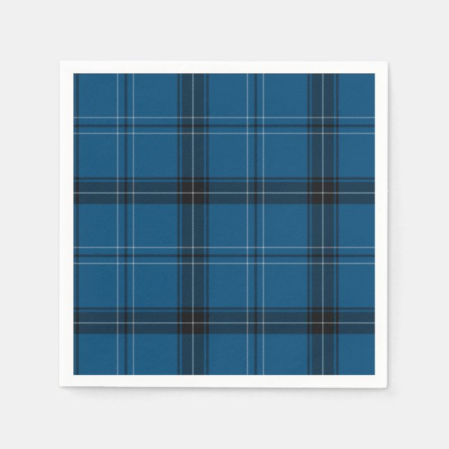 Scottish Ramsay Blue Serviette (Vorderseite)