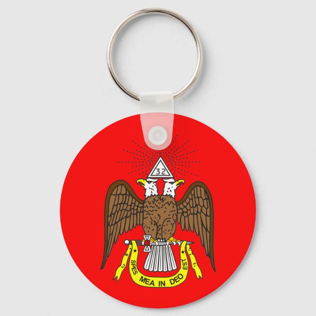 Scottish Rite 32. Grad Schlüsselanhänger (Vorderseite)