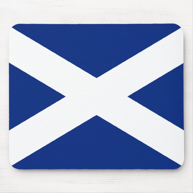 Scottish Saltire Mousepad (Vorne)