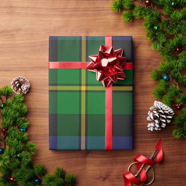 Scottish Tartan Kariert Geschenkpapier (Feiertagsgeschenk)