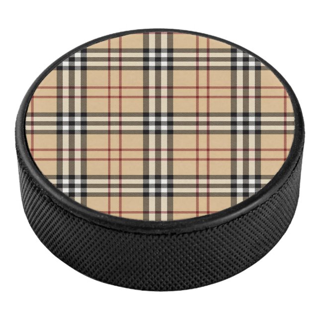 Scottish Tartan Pattern     Eishockey Puck (3/4)