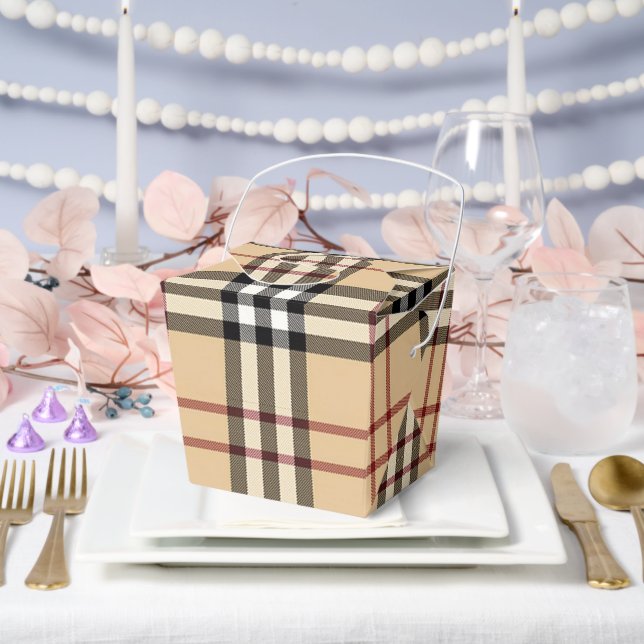 Scottish Tartan Pattern     Geschenkschachtel (Hochzeit)