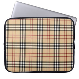 Scottish Tartan Pattern Laptopschutzhülle