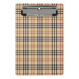 Scottish Tartan Pattern     Mini Klemmbrett
