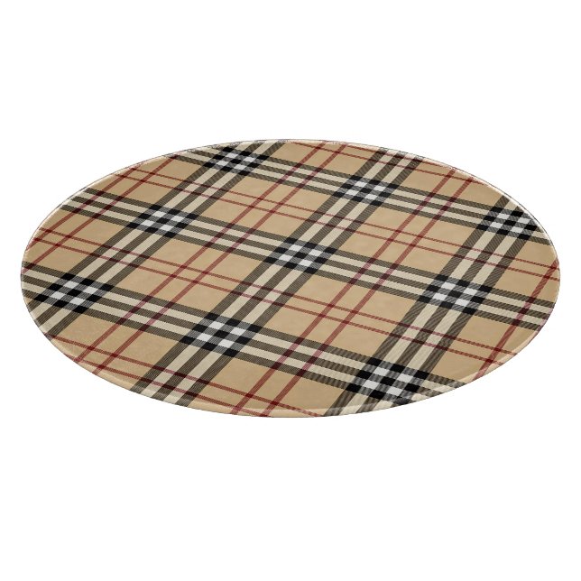 Scottish Tartan Pattern     Schneidebrett (Ecke)