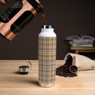 Scottish Tartan Pattern Trinkflasche