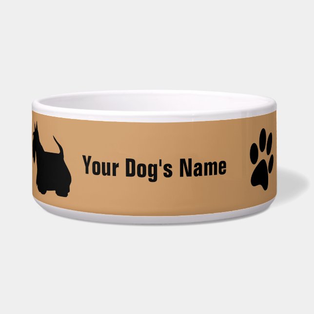 Scottish Terrier ス ィ シ ュ ・ コ テ Napf (Vorderseite)
