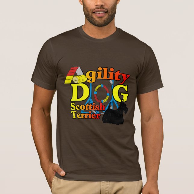 Scottish_Terrier_Agility T-Shirt (Vorderseite)