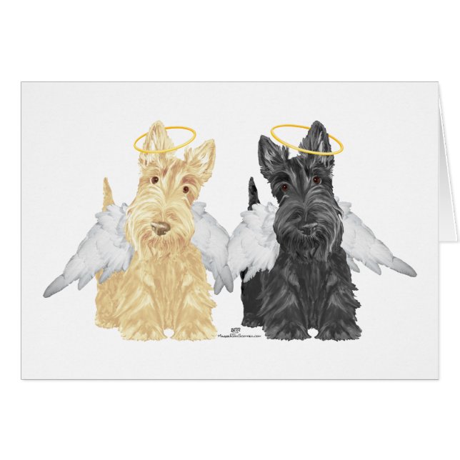 Scottish Terrier Angels (Vorderseite (Horizontal))