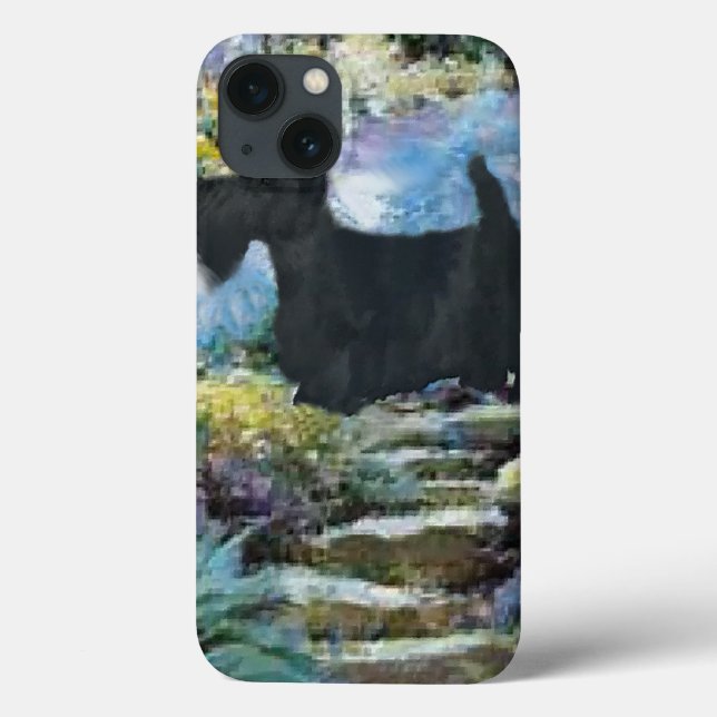 Scottish Terrier Art Gifts Case-Mate iPhone Hülle (Rückseite)