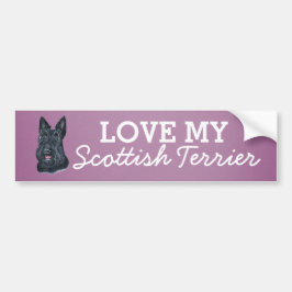 Scottish Terrier Autoaufkleber