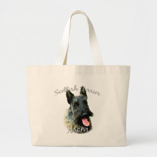 Scottish Terrier (brindle) Mama 2 Jumbo Stoffbeutel