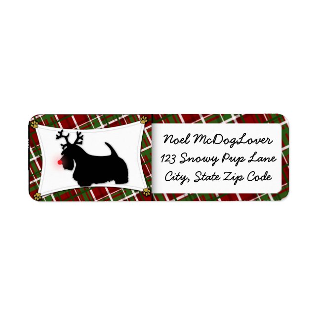 Scottish Terrier Christmas (Vorne)