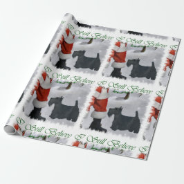 Scottish Terrier Christmas Geschenkpapier