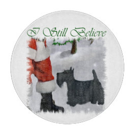 Scottish Terrier Christmas Schneidebrett