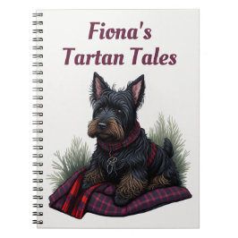 Scottish Terrier Dog Personalisiert Notizblock