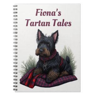 Scottish Terrier Dog Personalisiert Notizblock