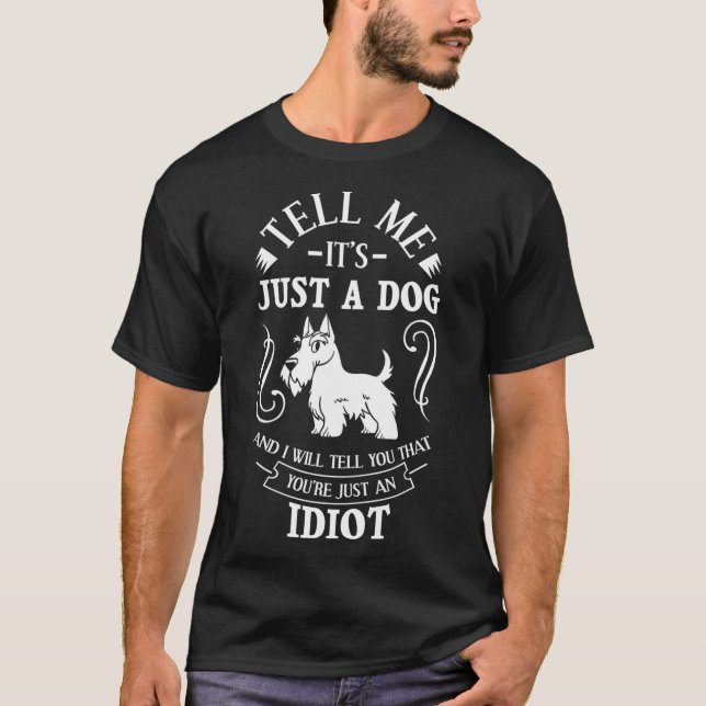 Scottish Terrier Dog Welppies Owner Lover _15 T-Shirt (Vorderseite)