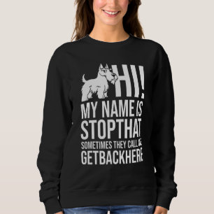 Scottish Terrier Dog Welppies Owner Lover Sweatshirt