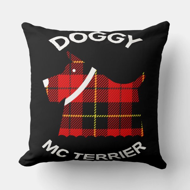 Scottish Terrier Dogs | Terrier | Dog Owners Cof Kissen (Vorderseite)