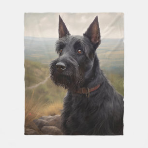 Scottish Terrier Fleecedecke
