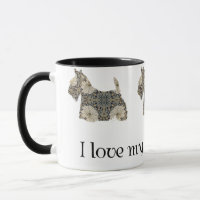 Scottish Terrier Fun Silhouette