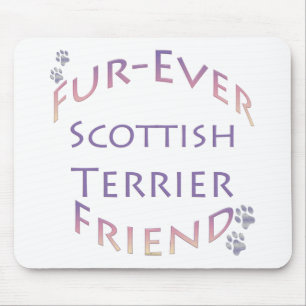 Scottish Terrier Furever Friend Mousepad