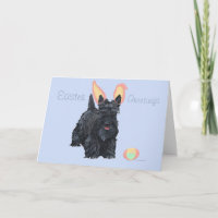 Scottish Terrier Grußkarte