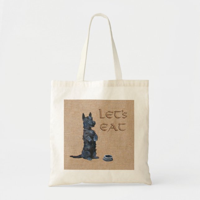 Scottish Terrier Halloween Tasche (Vorne)
