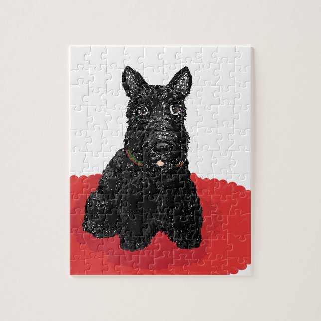 Scottish-Terrier-Hund (Vertikal)