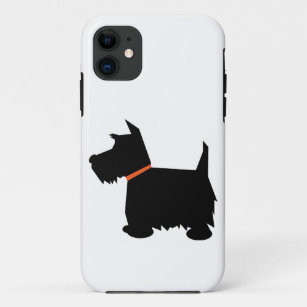 Scottish Terrier Hund Silhouette iPhone 5 Fall Case-Mate iPhone Hülle