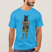 Scottish Terrier in Kilt