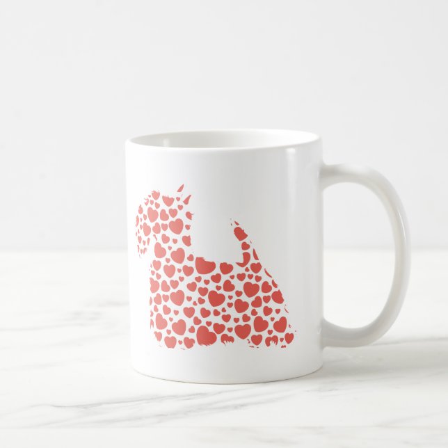Scottish Terrier Kaffeetasse (Rechts)