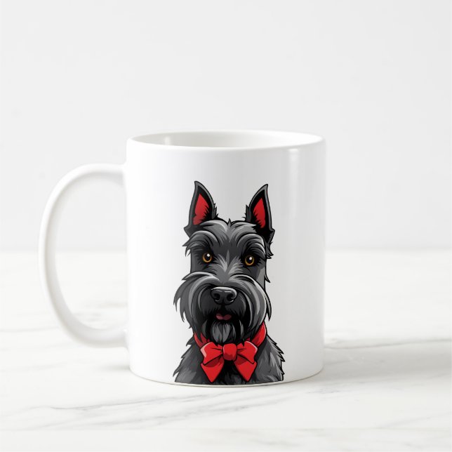 Scottish Terrier Kaffeetasse (Links)