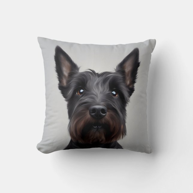 Scottish Terrier Kissen (Vorderseite)