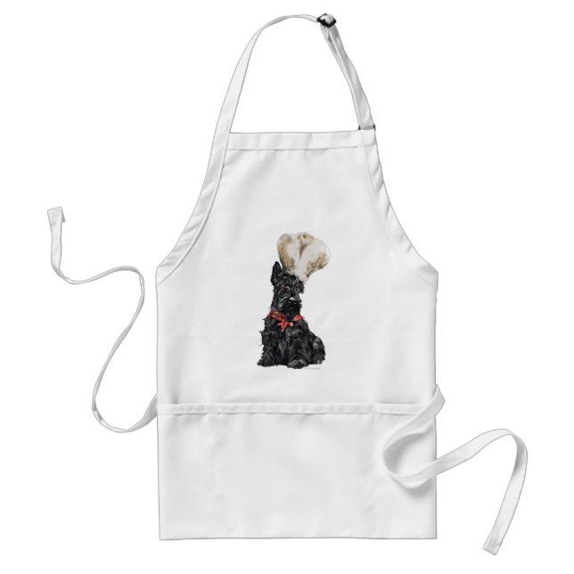 Scottish Terrier Koch Schürze (Vorne)