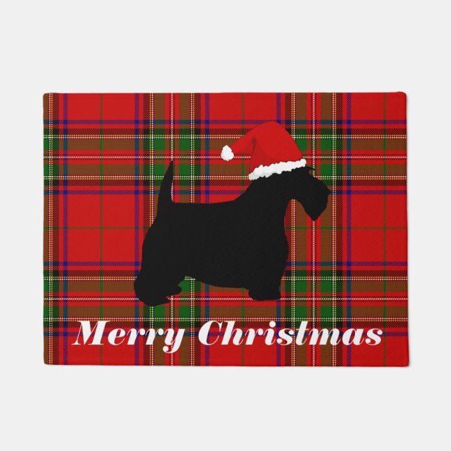 Scottish Terrier kundengerecht Fußmatte (Vorderseite)