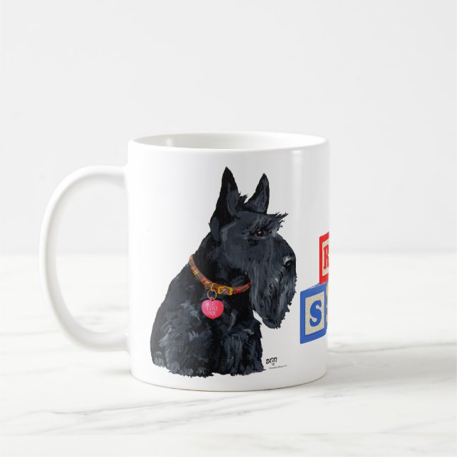 Scottish Terrier Liebe Kaffeetasse (Links)