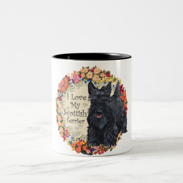 Scottish Terrier Liebe Tasse (Mittel)