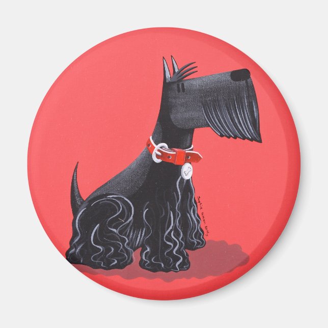 Scottish Terrier Magnet (Vorne)